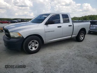 2012 Ram 1500 ST with VIN 1C6RD6FP2CS302098, listed as a Copart auction lot 65020725 with 198,405 mi miles and Clean title. Bid and sale history available at DreamBid. Image 1.