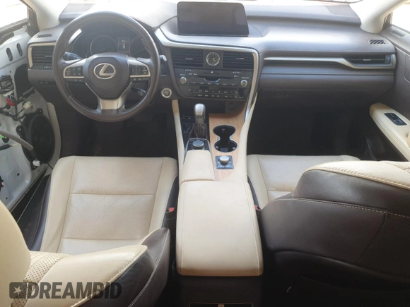 2019 Lexus RX 350L Premium with VIN JTJDZKCA8K2019293, listed as a Copart auction lot 58758245 with 135,591 mi miles and Salvage title. Bid and sale history available at DreamBid. Image 8.