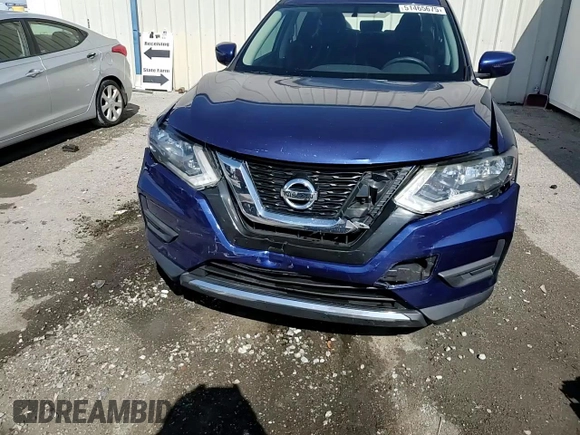2017 Nissan Rogue S with VIN JN8AT2MT0HW139019, listed as a Copart auction lot 51465675 with 99,286 mi miles and Salvage Title. Bid and sale history available at carsss.com. Image 14.
