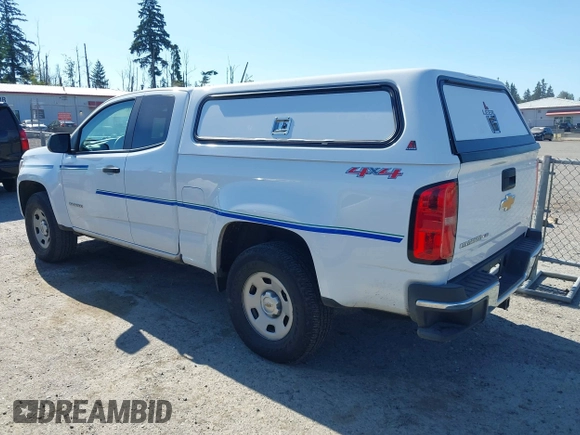 2017 Chevrolet Colorado 4WD WT with VIN 1GCHTBEN3H1254754, listed as a IAAI auction lot 42718083 with 30,027 mi miles and . Bid and sale history available at DreamBid. Image 3.