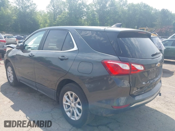 2021 Chevrolet Equinox LT with VIN 3GNAXUEV3ML379622, listed as a IAAI auction lot 42494950 with 73,382 mi miles and . Bid and sale history available at DreamBid. Image 3.