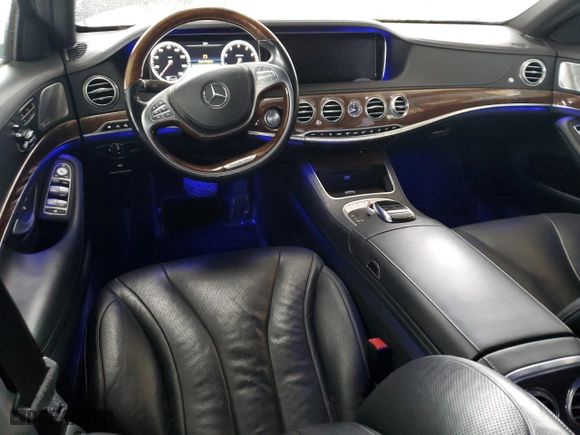 2015 Mercedes-Benz S-Class S 550 with VIN WDDUG8FB0FA110981, listed as a Copart auction lot 49476785 with 93,451 mi miles and Clean Title. Bid and sale history available at carsss.com. Image 8.