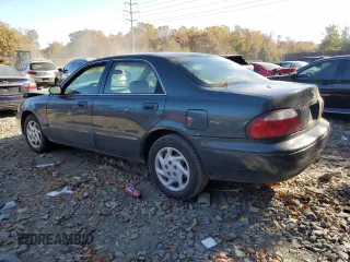 2002 Mazda 626 LX with VIN 1YVGF22D225276396, listed as a Copart auction lot 78723644 with 129,595 mi miles and Salvage Title. Bid and sale history available at carsss.com. Image 2.