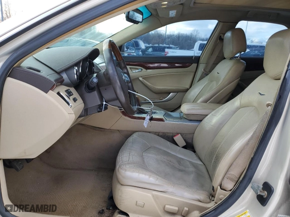2009 Cadillac CTS AWD w/1SA with VIN 1G6DG577090134410, listed as a Copart auction lot 42507325 with 214,158 mi miles and Salvage Title. Bid and sale history available at carsss.com. Image 7.
