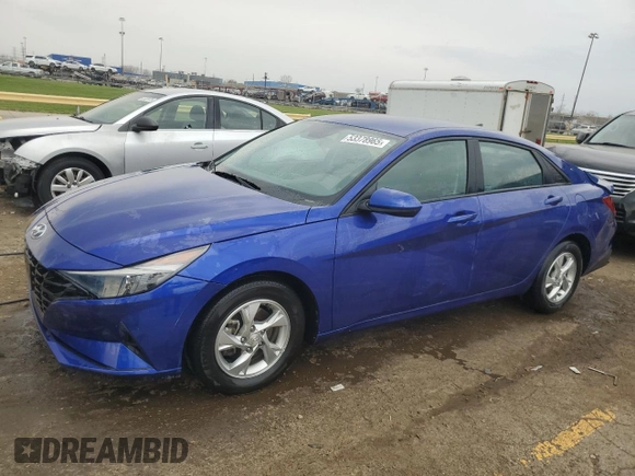 2023 Hyundai Elantra SE with VIN KMHLL4AG2PU455874, listed as a Copart auction lot 53378965 with 24,100 mi miles and Non Repairable. Bid and sale history available at DreamBid. Image 1.