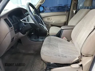 1999 Toyota 4Runner SR5 with VIN JT3GN86R7X0106125, listed as a Copart auction lot 55814775 with 292,758 mi miles and Clean Title. Bid and sale history available at DreamBid. Image 7.