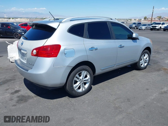2013 Nissan Rogue S with VIN JN8AS5MV4DW638499, listed as a IAAI auction lot 42232075 with 168,184 mi miles and . Bid and sale history available at DreamBid. Image 4.