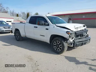 2019 Toyota Tundra SR with VIN 5TFUY5F16KX844481, listed as a IAAI auction lot 41919454 with 90,790 mi miles and . Bid and sale history available at DreamBid. Image 1.