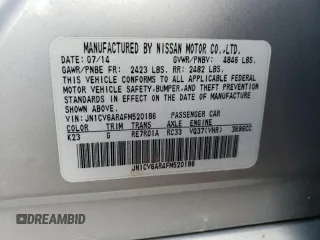 2015 Infiniti Q40 with VIN JN1CV6AR4FM520186, listed as a Copart auction lot 87392404 with 67,775 mi miles and Salvage Title. Bid and sale history available at carsss.com. Image 14.