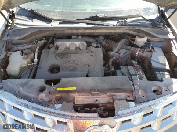 2005 Nissan Murano SL with VIN JN8AZ08W75W439014, listed as a Copart auction lot 50821545 with 184,992 mi miles and Salvage Title. Bid and sale history available at carsss.com. Image 11.