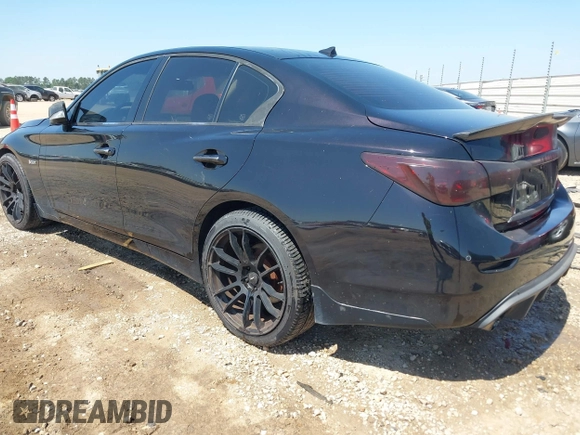 2016 Infiniti Q50 with VIN JN1EV7AR4GM341789, listed as a IAAI auction lot 42047372 with 107,590 mi miles and . Bid and sale history available at DreamBid. Image 3.