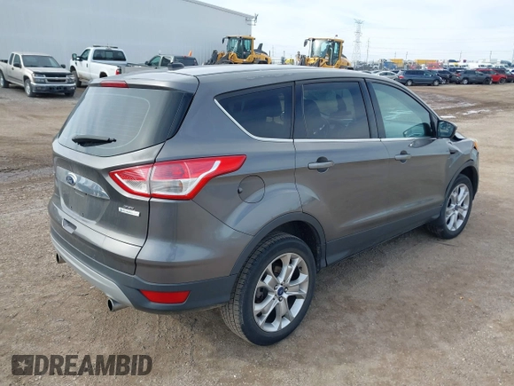 2013 Ford Escape SEL with VIN 1FMCU0HX0DUD71088, listed as a IAAI auction lot 41880044 with 155,439 mi miles. Bid and sale history available at carsss.com. Image 4.