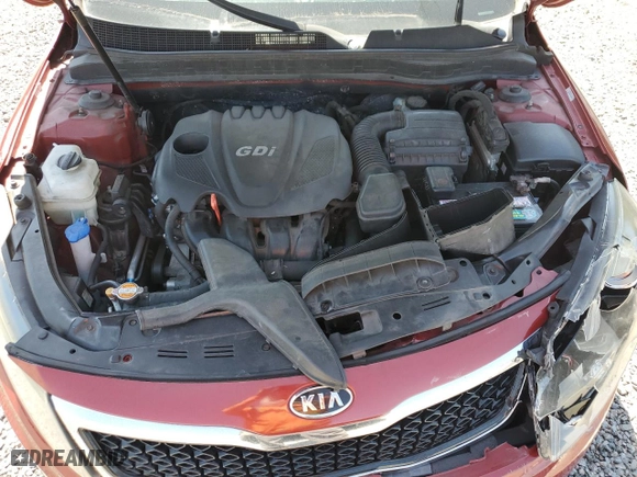 2012 Kia Optima LX with VIN 5XXGM4A72CG074898, listed as a Copart auction lot 52913115 with 142,705 mi miles and Salvage Title. Bid and sale history available at carsss.com. Image 11.