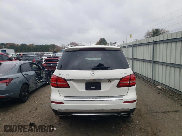 2019 Mercedes-Benz GLS with VIN 4JGDF6EE4KB219179, listed as a Copart auction lot 69351872 with 57,675 mi miles. Bid and sale history available at carsss.com. Image 6.