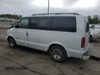 1999 Chevrolet Astro with VIN 1GNDM19W4XB148595, listed as a Copart auction lot 72550814 with 223,113 mi miles and Salvage Title. Bid and sale history available at carsss.com. Image 2.