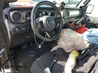 2018 Jeep Wrangler Sport S with VIN 1C4GJXAG4JW279115, listed as a Copart auction lot 51965595 with 40,783 mi miles and Salvage title. Bid and sale history available at DreamBid. Image 8.