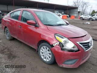2019 Nissan Versa SV with VIN 3N1CN7AP9KL822680, listed as a IAAI auction lot 41728689 with 46,567 mi miles and . Bid and sale history available at DreamBid. Image 1.