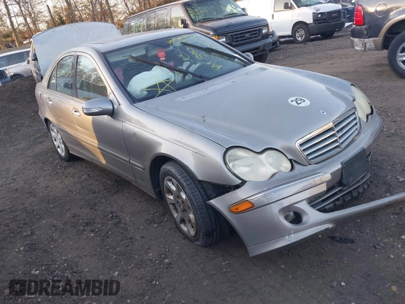 2005 Mercedes-Benz C 240 with VIN WDBRF81J75F701049, listed as a IAAI auction lot 41429071 with Not Provided miles and . Bid and sale history available at DreamBid. Image 1.