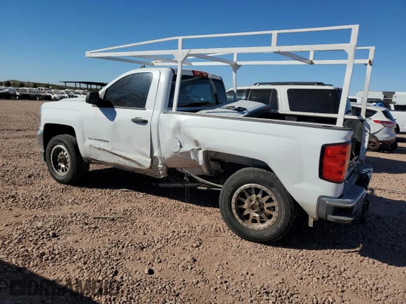 2016 Chevrolet Silverado 1500 Work Truck with VIN 1GCNCNEH2GZ374155, listed as a Copart auction lot 42198975 with 95,413 mi miles and Salvage Title. Bid and sale history available at carsss.com. Image 2.