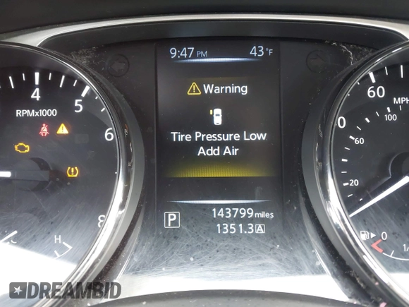 2016 Nissan Rogue SV with VIN KNMAT2MT9GP687315, listed as a IAAI auction lot 41589396 with 143,799 mi miles and . Bid and sale history available at DreamBid. Image 15.