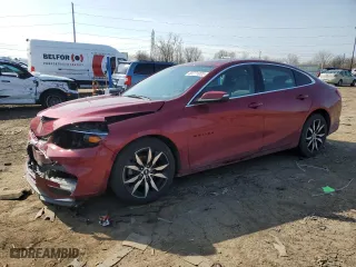2018 Chevrolet Malibu LT with VIN 1G1ZD5STXJF134683, listed as a Copart auction lot 50771035 with 126,854 mi miles and Clean Title. Bid and sale history available at carsss.com. Image 1.
