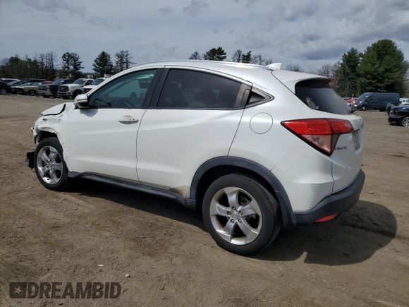 2016 Honda HR-V EX-L w/Navi with VIN 3CZRU6H74GM708995, listed as a Copart auction lot 51014865 with 105,957 mi miles and Salvage Title. Bid and sale history available at carsss.com. Image 2.