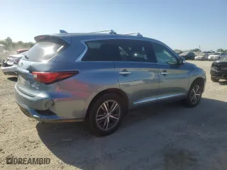 2018 Infiniti QX60 with VIN 5N1DL0MM6JC521869, listed as a Copart auction lot 52713245 with 136,753 mi miles and Clean Title. Bid and sale history available at carsss.com. Image 3.