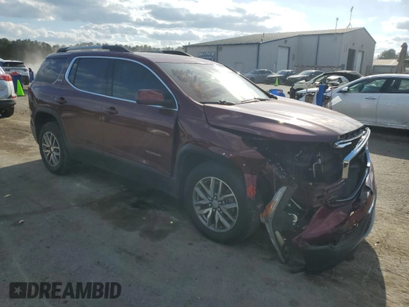 2018 GMC Acadia SLE with VIN 1GKKNLLA9JZ241427, listed as a Copart auction lot 43472435 with 95,088 mi miles and Salvage Title. Bid and sale history available at DreamBid. Image 4.