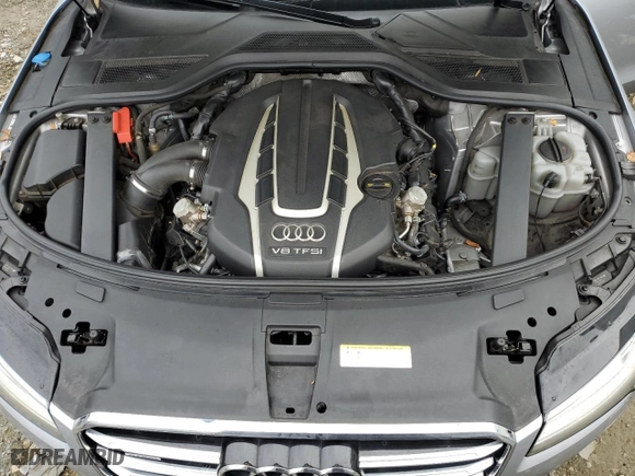 2015 Audi A8 4.0T with VIN WAUJ2AFD0FN006646, listed as a Copart auction lot 86164984 with 143101 miles and Salvage Title. Bid and sale history available at carsss.com. Image 11.