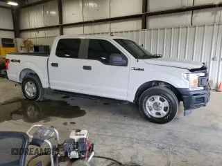 2018 Ford F-150 XL with VIN 1FTEW1E5XJFE10494, listed as a Copart auction lot 52134565 with 211,123 mi miles and Clean Title. Bid and sale history available at carsss.com. Image 4.