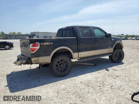 2014 Ford F-150 XL with VIN 1FTFW1ET8EKF05524, listed as a Copart auction lot 50456755 with 175,440 mi miles and Salvage Title. Bid and sale history available at carsss.com. Image 3.
