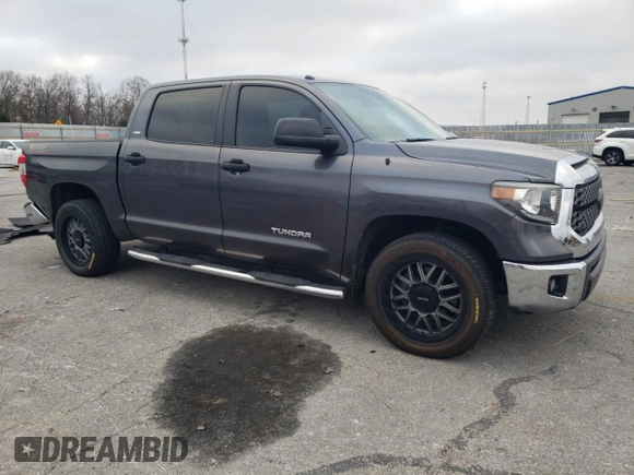 2018 Toyota Tundra 2WD SR5 with VIN 5TFEM5F16JX123852, listed as a Copart auction lot 83439434 with 69,020 mi miles and Salvage Title. Bid and sale history available at carsss.com. Image 4.