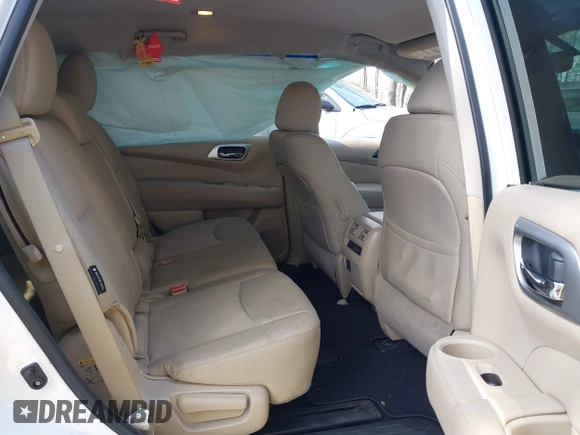 2018 Nissan Pathfinder SL with VIN 5N1DR2MN2JC613242, listed as a IAAI auction lot 41905624 with 126,529 mi miles. Bid and sale history available at carsss.com. Image 8.