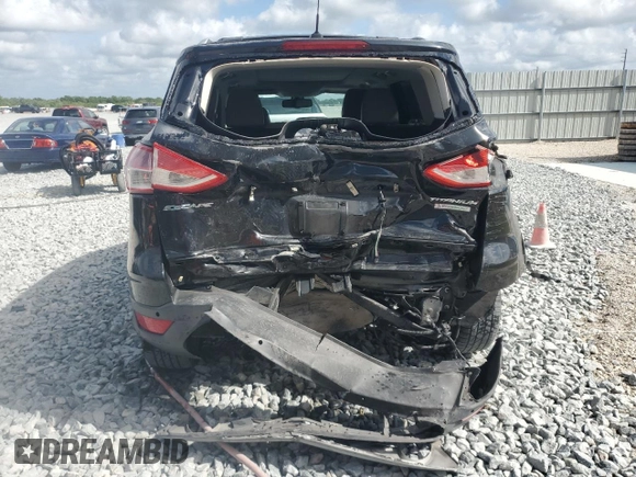 2014 Ford Escape Titanium with VIN 1FMCU0JX7EUA66831, listed as a Copart auction lot 51574815 with 204,150 mi miles and Salvage Title. Bid and sale history available at carsss.com. Image 6.