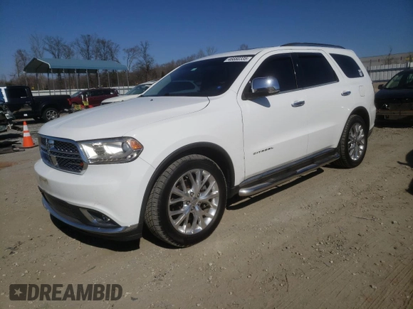 2014 Dodge Durango Citadel with VIN 1C4RDHEG2EC551441, listed as a Copart auction lot 46660335 with 176,313 mi miles and Clean title. Bid and sale history available at DreamBid. Image 1.