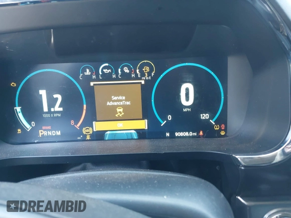 2021 Ford F-150 XL with VIN 1FTFW1E55MFC59394, listed as a IAAI auction lot 41675660 with 90,808 mi miles and . Bid and sale history available at DreamBid. Image 7.