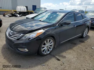 2013 Hyundai Azera with VIN KMHFH4JG7DA220477, listed as a Copart auction lot 69036074 with 126,455 mi miles and Salvage Title. Bid and sale history available at carsss.com. Image 1.