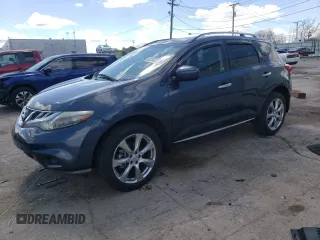 2012 Nissan Murano SV with VIN JN8AZ1MW4CW225137, listed as a Copart auction lot 53340315 with 123,573 mi miles and Clean Title. Bid and sale history available at carsss.com. Image 1.