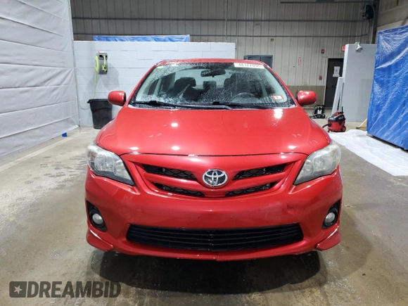 2011 Toyota Corolla L with VIN 2T1BU4EE6BC700798, listed as a Copart auction lot 48127095 with 131,547 mi miles and Salvage Title. Bid and sale history available at carsss.com. Image 5.