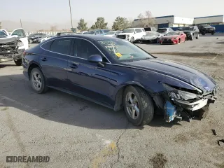 2022 Hyundai Sonata SE with VIN 5NPEG4JA3NH143678, listed as a Copart auction lot 47958035 with 45,692 mi miles and Salvage Title. Bid and sale history available at carsss.com. Image 4.