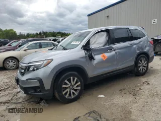 2021 Honda Pilot EX z VIN 5FNYF6H38MB018482, wystawiony jako Copart lot #58159125 z przebiegiem 76 840 mil mil oraz Nie do naprawy • Non repairable. Historia ofert i sprzedaży dostępna na DreamBid. Obrazek 1.