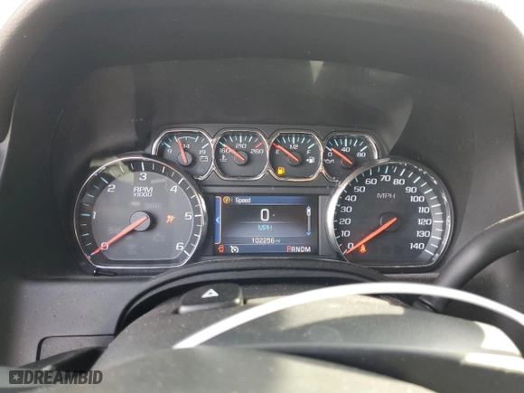 2015 Chevrolet Tahoe LT with VIN 1GNSCBKC8FR246289, listed as a Copart auction lot 81521014 with 102,256 mi miles and Salvage Title. Bid and sale history available at carsss.com. Image 9.