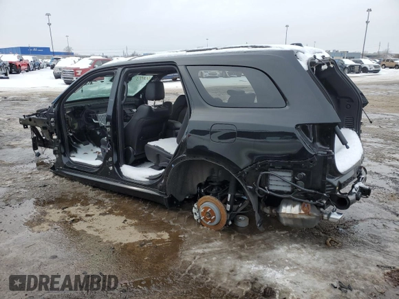 2025 Dodge Durango GT Plus z VIN 1C4RDJDG8SC504743, wystawiony jako Copart lot #45485905 z przebiegiem Nie podano mil oraz Szkoda całkowita • Salvage title. Historia ofert i sprzedaży dostępna na DreamBid. Obrazek 2.