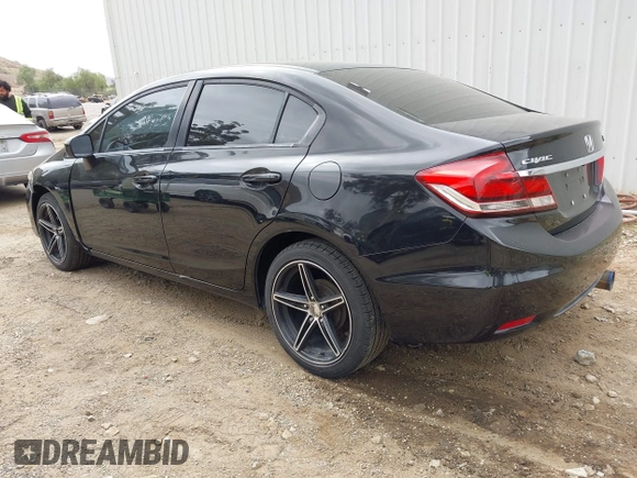 2015 Honda Civic Sedan LX with VIN 19XFB2E5XFE048514, listed as a IAAI auction lot 42067515 with 174,395 mi miles. Bid and sale history available at carsss.com. Image 3.