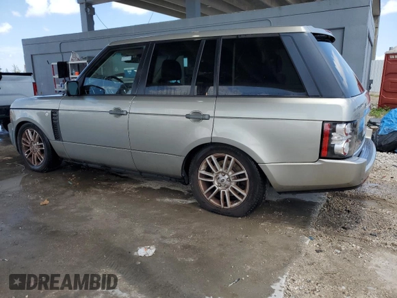 2011 Land Rover Range Rover HSE with VIN SALME1D46BA348977, listed as a Copart auction lot 58590575 with 147,038 mi miles and Clean title. Bid and sale history available at DreamBid. Image 2.