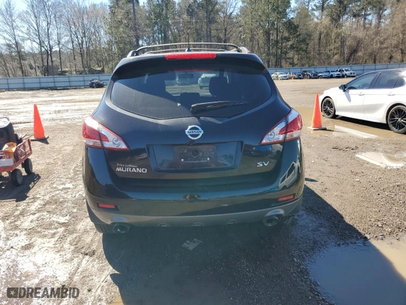 2012 Nissan Murano SL with VIN JN8AZ1MU6CW100610, listed as a Copart auction lot 46488745 with 157,079 mi miles and Clean Title. Bid and sale history available at carsss.com. Image 6.