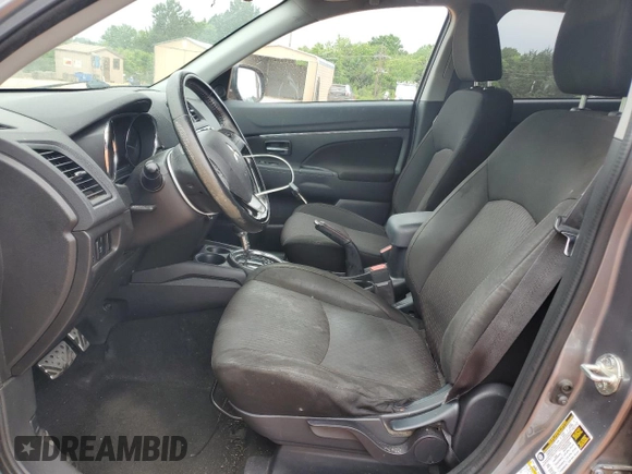 2017 Mitsubishi Outlander ES with VIN JA4AR3AU9HZ037529, listed as a Copart auction lot 56140015 with 127,010 mi miles and Salvage title. Bid and sale history available at DreamBid. Image 7.