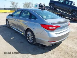 2015 Hyundai Sonata Limited with VIN 5NPE34AF1FH100238, listed as a IAAI auction lot 42001490 with 96,382 mi miles and . Bid and sale history available at carsss.com. Image 3.