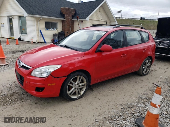 2010 Hyundai Elantra Touring SE with VIN KMHDC8AE4AU081687, listed as a Copart auction lot 52950255 with 164,033 mi miles and Salvage Title. Bid and sale history available at carsss.com. Image 1.