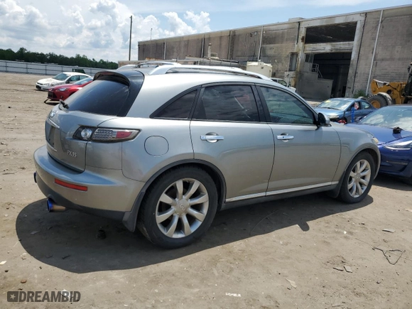 2006 Infiniti FX35 with VIN JNRAS08W36X211118, listed as a Copart auction lot 56075924 with 0 mi miles and Clean Title. Bid and sale history available at carsss.com. Image 3.